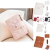 Minimalist Pu Material Ladies Short Wallet With Letter Printed And Card Organizer For Women