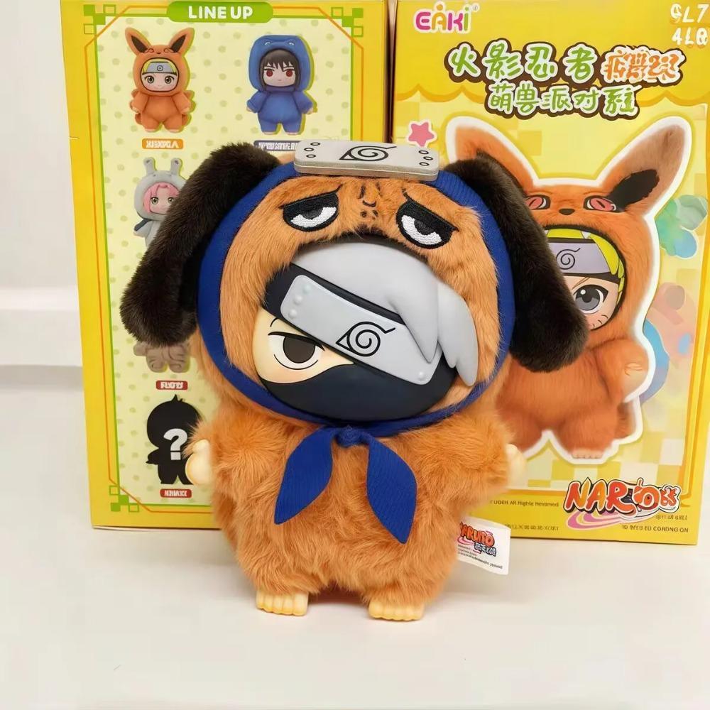 Heiß Naruto Itachi Sasuke Kakashi Gaara Serie Blind Box Trendige Spielzeugfigur Plüschanhänger Sammlung Geburtstagsgeschenk