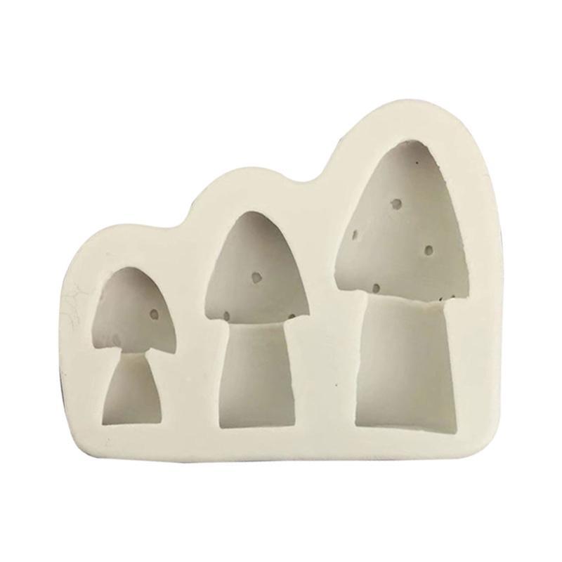 652F Fondant Moulds Chocolate Molds Mushroom Shaped Silicone Material for Kitchen