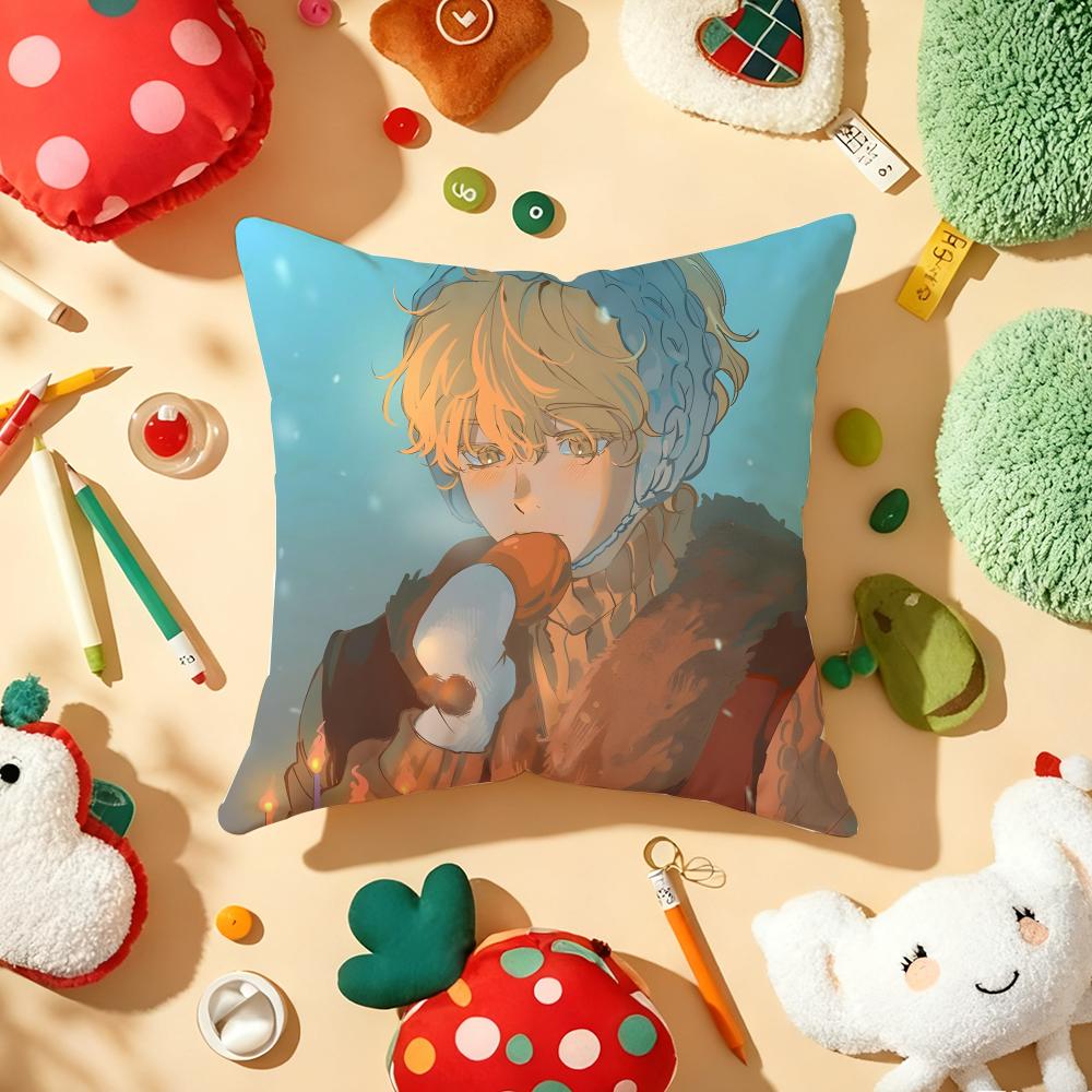 A-Alien S-Stage Luka Cool Anime Boy Pillow Case Plush Fabric Soft Double-Sided Printed Sofa Warm Winter Home Gift Cushion Cover