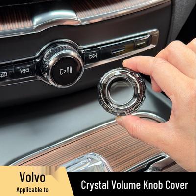 Volvo XC60/S60/S90/XC90 Start Button Crystal Cover & Volume Knob Sticker