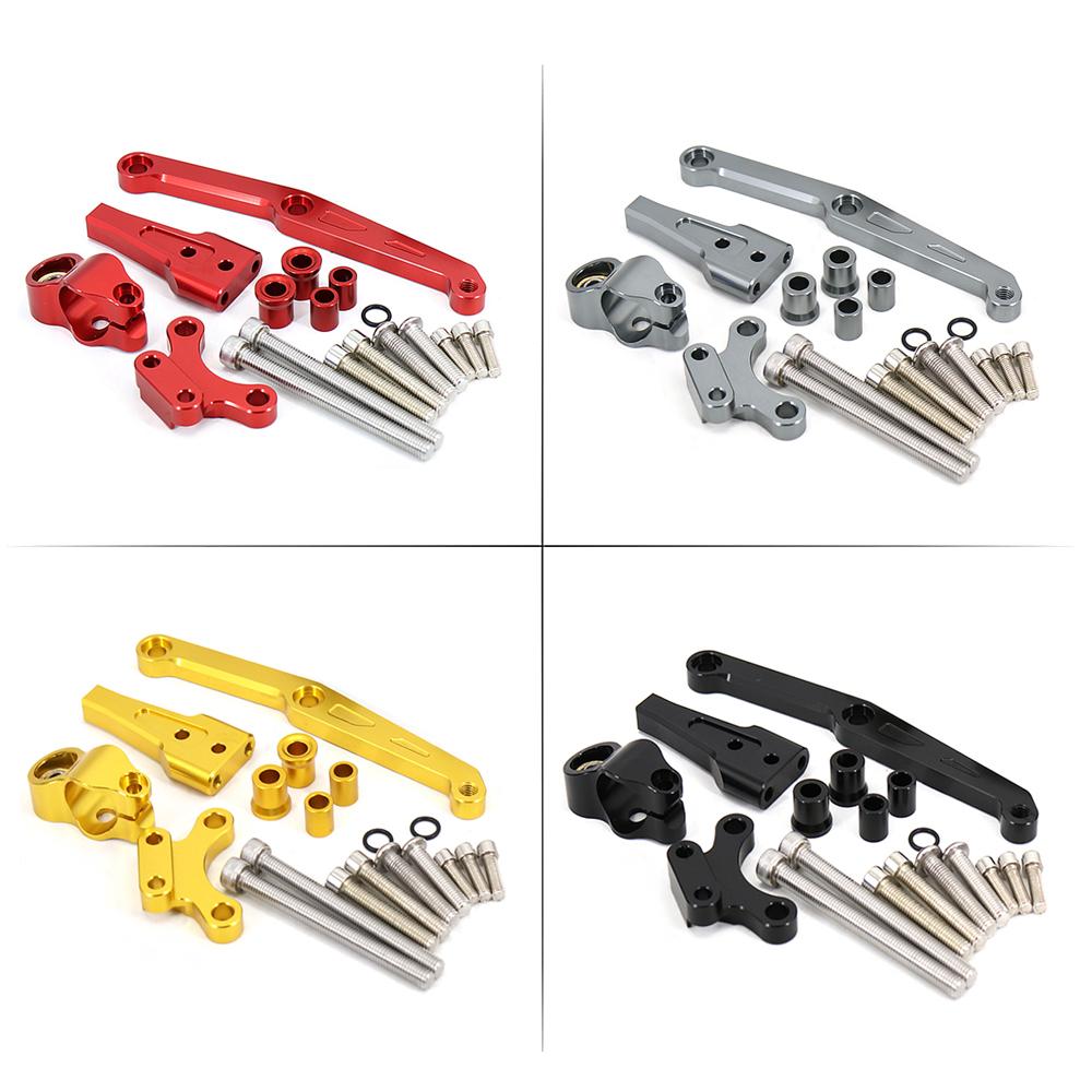 CB650R 2024-2018 Pour Honda CB 650 R CB650 R Aluminium CNC Réglable Moto Amortisseur Stabilisateur de Direction Kit de Fixation de Support