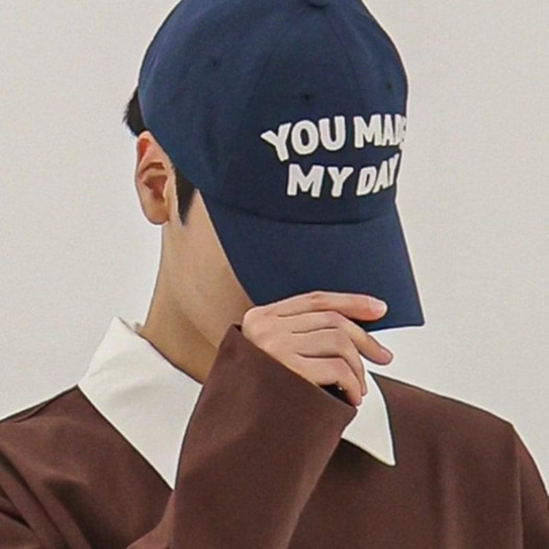 THESTORI YMMD Washed Ball Cap (Navy)