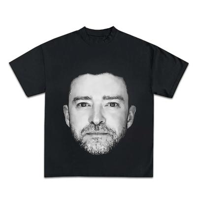 Justin Timberlake Face T Shirt Mugshot Jt Concert Fan