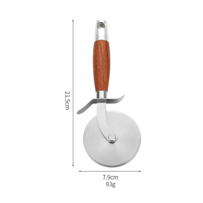 Роликовый резак для пиццы из нержавеющей стали