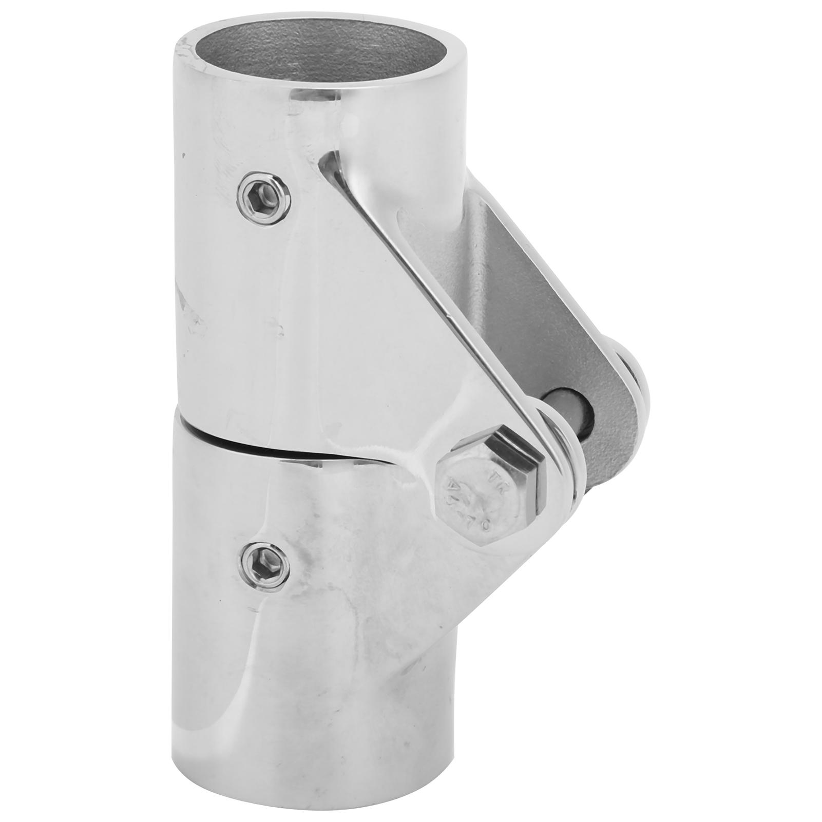 

Marine Boat Pipe Connector Stainless Steel Folding Swivel Coupling Pipe Tube Connector25MM