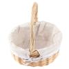 Handmade Willow Weaving Mother's Day Flower Basket Rural Companion Gift Handbag Flower Arrangement Small Basket