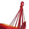 Colorful Stripe Hammock Chair Anti-Rollove Canvas Swing Durable Canvas Hanging Chair  Indoor