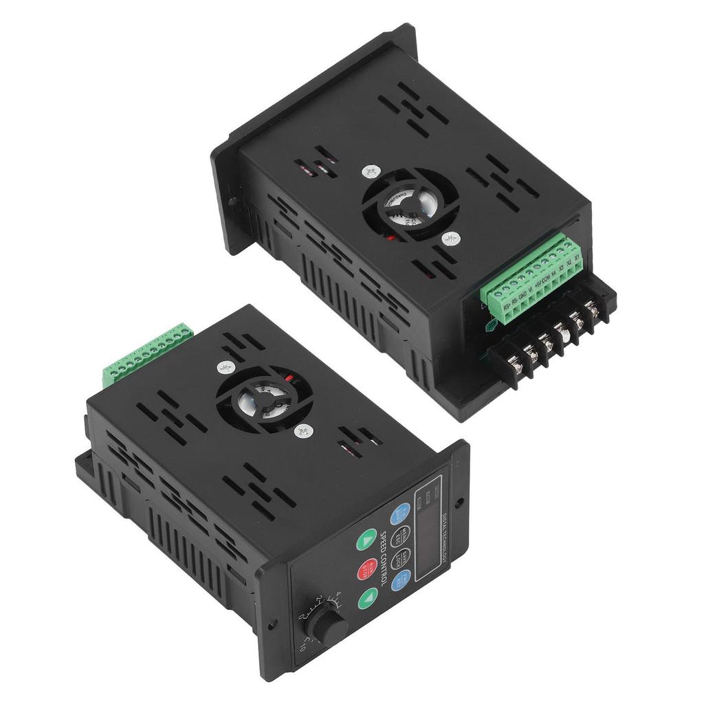 Variable Frequency Drive 1.1KW 1PH 176 264V Input 3PH 0 220V Output Frequency Converter for Motor Fan Pump