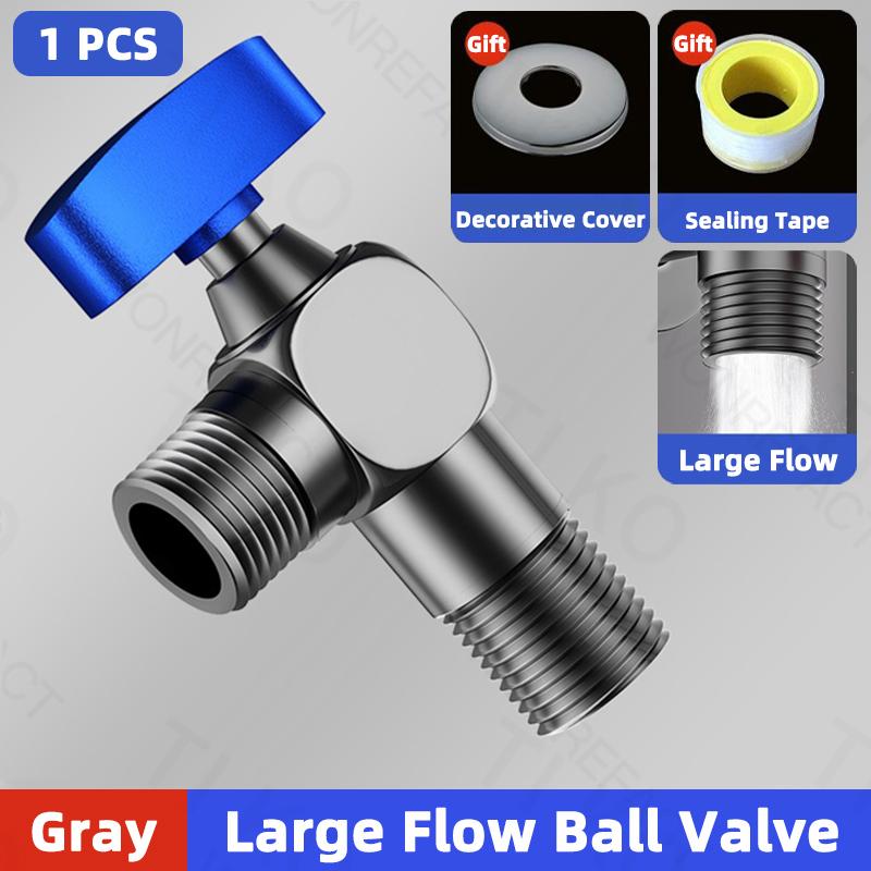 

Angle Valve Large Flow Cold And Hot Water Gas Water Heater Special Ball Valve Triangle Valve Switch
