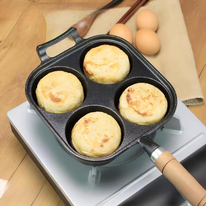 Wutuo Four-Hole Non-stick Frying Pan