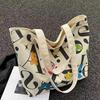Women's Large Capacity Versatile Tote: Canvas Commuter, Mummy, Handbag, Shoulder, and Shopping Bag