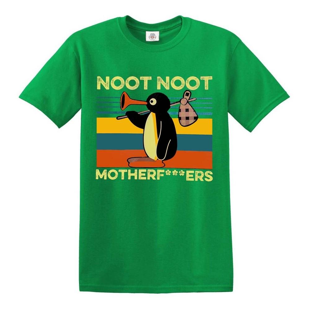 Pingu Noot Noot TShirt Unisexs Funny Motherfckers Offensive Rude Funny Top Tee
