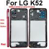 For LG K42 K52 K62 Plus Middle Frame Holder Cover Perfect Fit with Side Button Quality Phone Repair Parts Stable