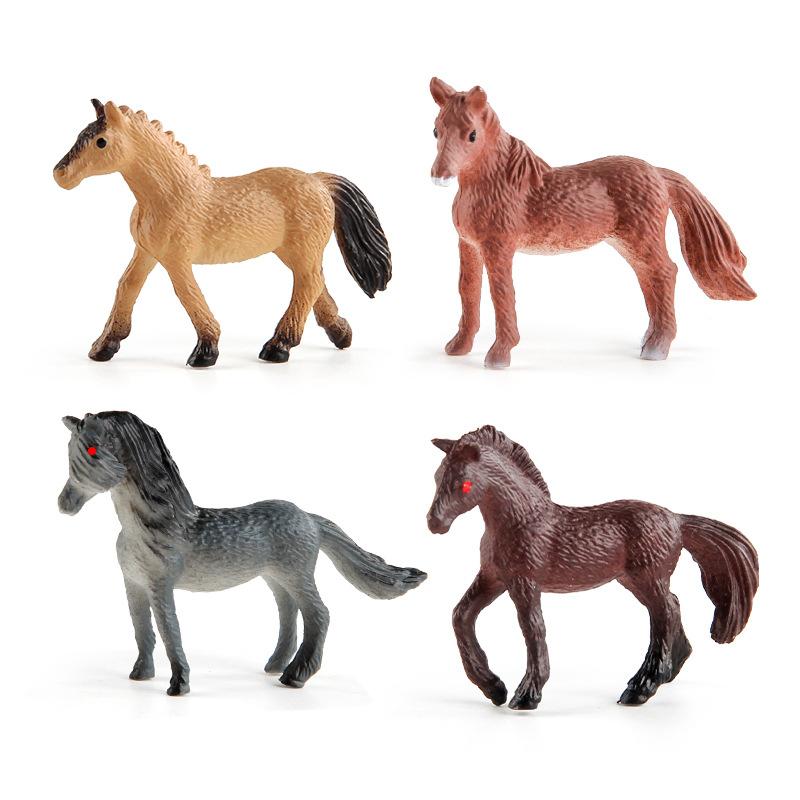 Simulation Frisma Arabian Horse Model Mini 12 World Famous Horse Animal Decoration Static Ornament