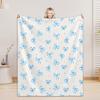 Personalized Blanket For Boys Girls - 4 Sizes And 30 Plus Colors Custom Bow Blanket Gifts for Relatives And Friends