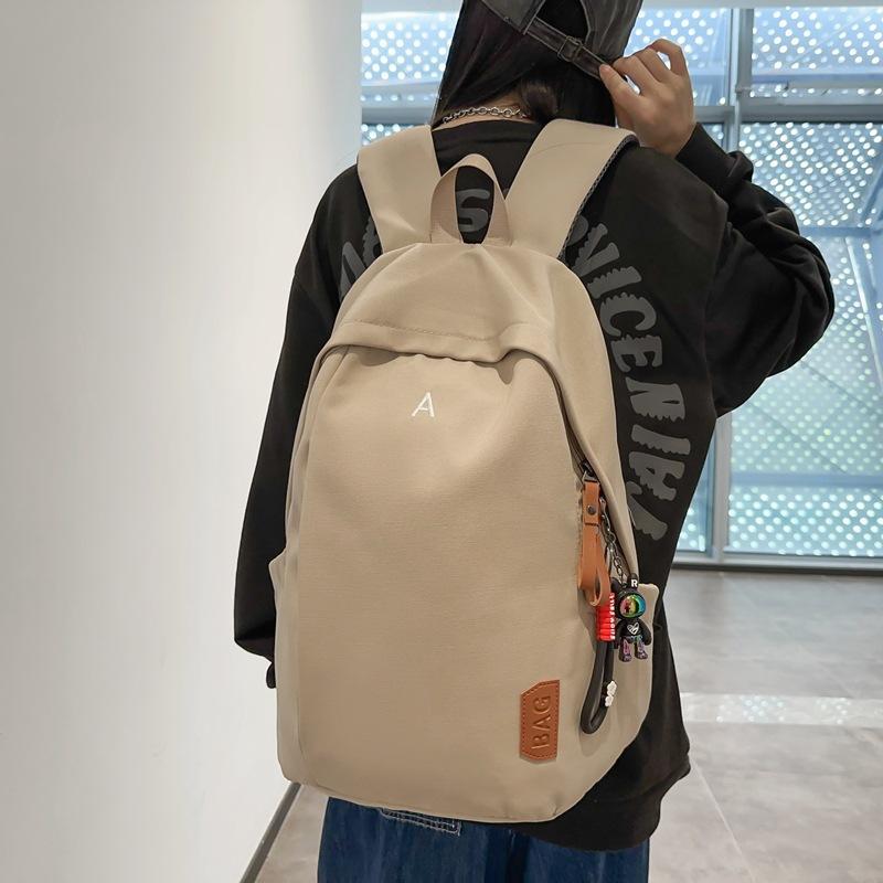 Backpack Men's Large Capacity Junior High School High School Student School Bag Japanese Casual Versatile New Travel Backpack Women