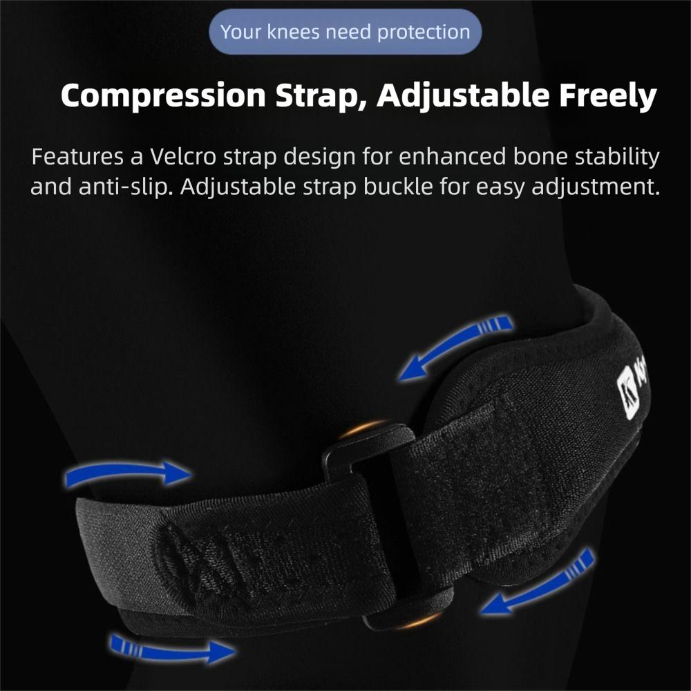 Adjustable Knee Brace Elastic Design Knee Support Strap Patellar Tendon Knee Strap Workout