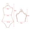 Swimsuit Hanger Lingerie Hanger Display Hanger, Body Shape Display Rack Bikini