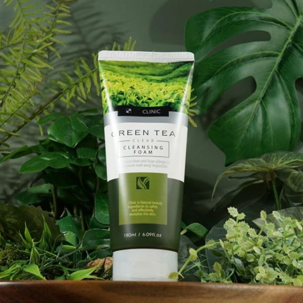 Clean, refreshing cleansing foam with purslane leaves for healthy skin, 180ml [WF61108_250918]