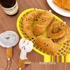 Creative Plush Bread Doll Keychain: Versatile Girlish Ornament for Backpack