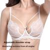 French Sexy Lingerie Set Big Chest Small Anti-sagging Sexy Lace Push-up Bra Breathable Sexy Panties