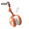 Electronic Pet Exerciser for Home Electric Automatic Rolling Dog Ball Toy, Motion-Activated Random Path Moving Toy with Autonomous Dogs Rope,