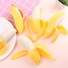 1/2/3Pcs Simulation Peel-off Banana Squeeze Toy Stress Relief Fruit Pinch Sensory Toy Kids Adults Soft TPR Stress Ball Calming Fidget Toy