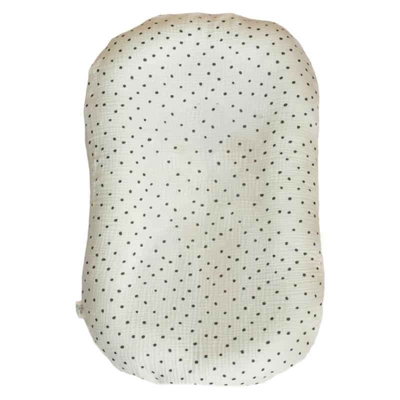 Multifunctional Babynest Lounger Infants Rest Cushion Portable Newborns Bed for Girls Boys Comfortable Travel Bed Cot