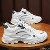 Men's Spring New Breathable Mesh Shoes Men's Trendy Versatile Thick Bottom Simple Comfortable Sports Leisure Shoes