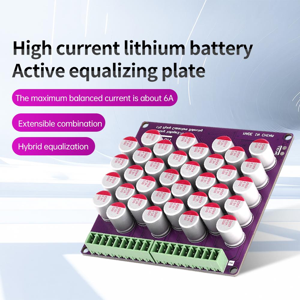 3S 4S 6S 8S 17S Capacitor Active Balancer Lithium Battery Balance Board Lifepo4 Lithium Titanate Battery Balancer