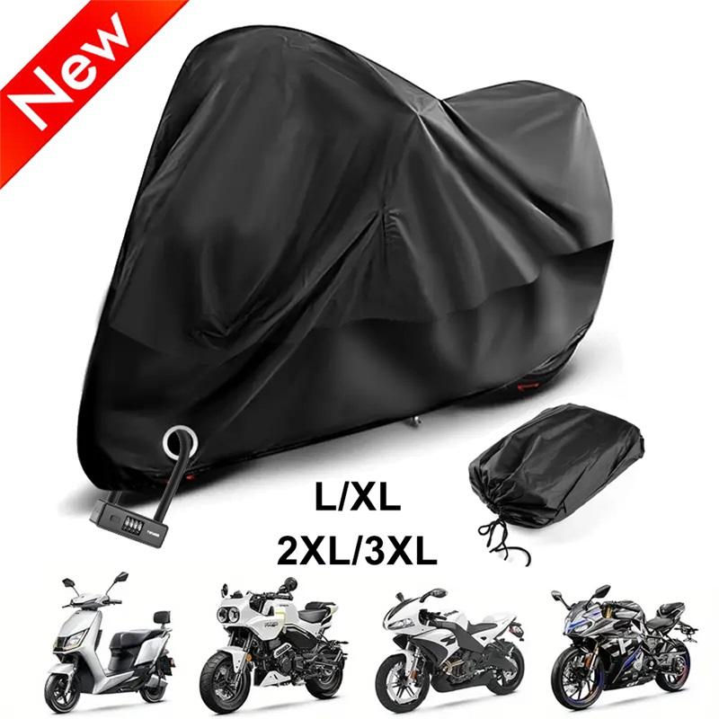 210D Motorcycle Cover for NMAX, AEROX, PCX, MIO, BEAT, CLICK Waterproof Rain and Dust UV Cover All Season Dustproof UV Protective