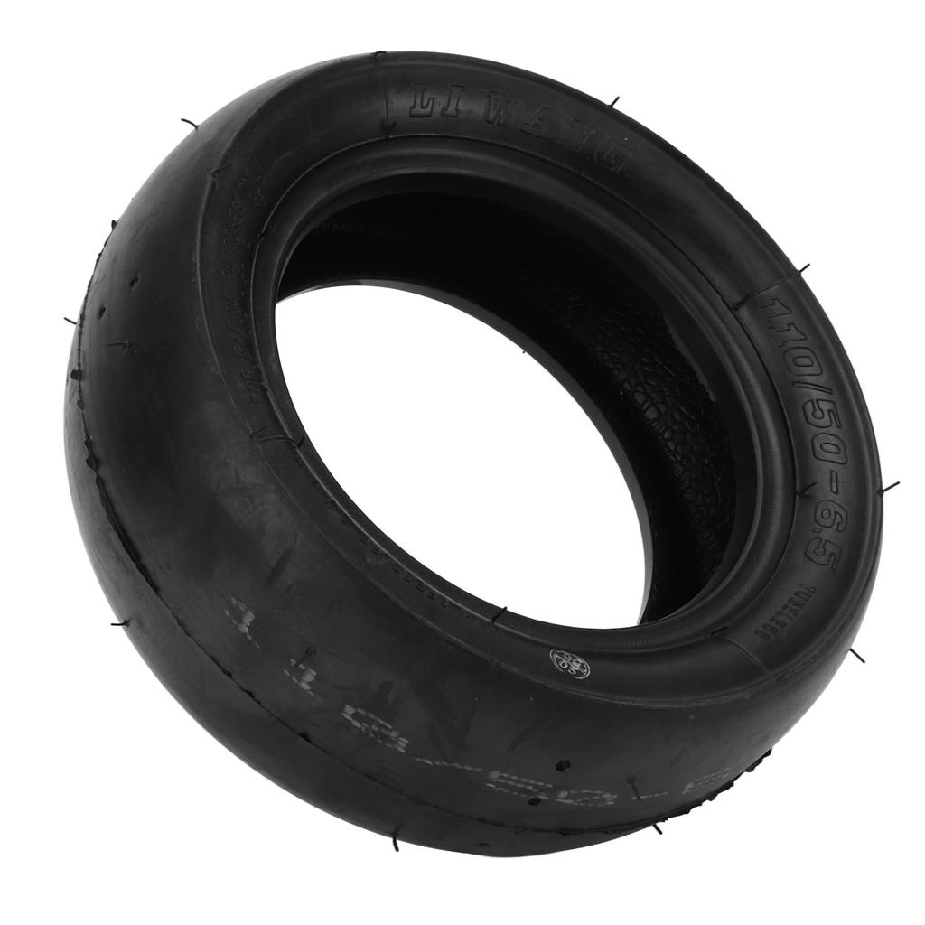 110 50‑6.5in Mini Bike Tire Flexible Rubber Rear Wheel Tire for 2 Stroke 47cc 49cc Mini Pocket Bike