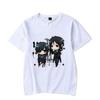 Hot Anime Funny Summer T-Shirt Harajuku Black Butler Cartoon Print Fashion Short Sleeve Summer Casual T-Shirt Top