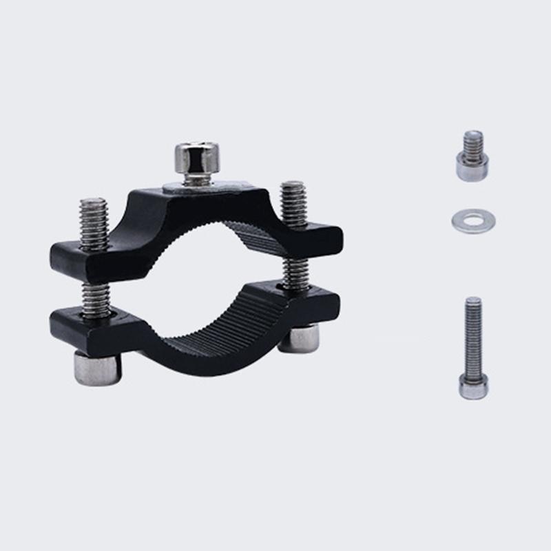 Handlebar LED Front Light Holder Clip Bicycle Flashlight Torch Mount Bike Access