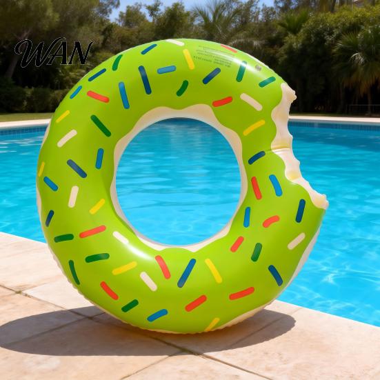 Children Float Tube Kids Summer Swimming Ring PVC Thickened Inflatable Leakproof Swim Non-leak Outdoor Pool Beach Party Safe