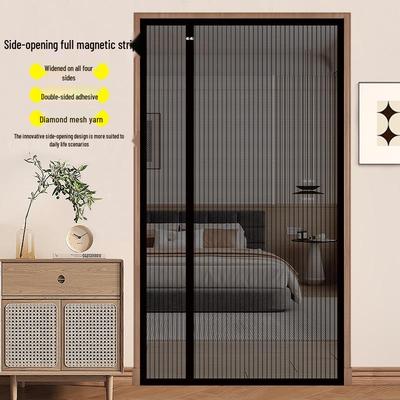 2026 No-Drill Magnetic Anti-Mosquito Door Curtain, Side-Opening for Bedroom & Home