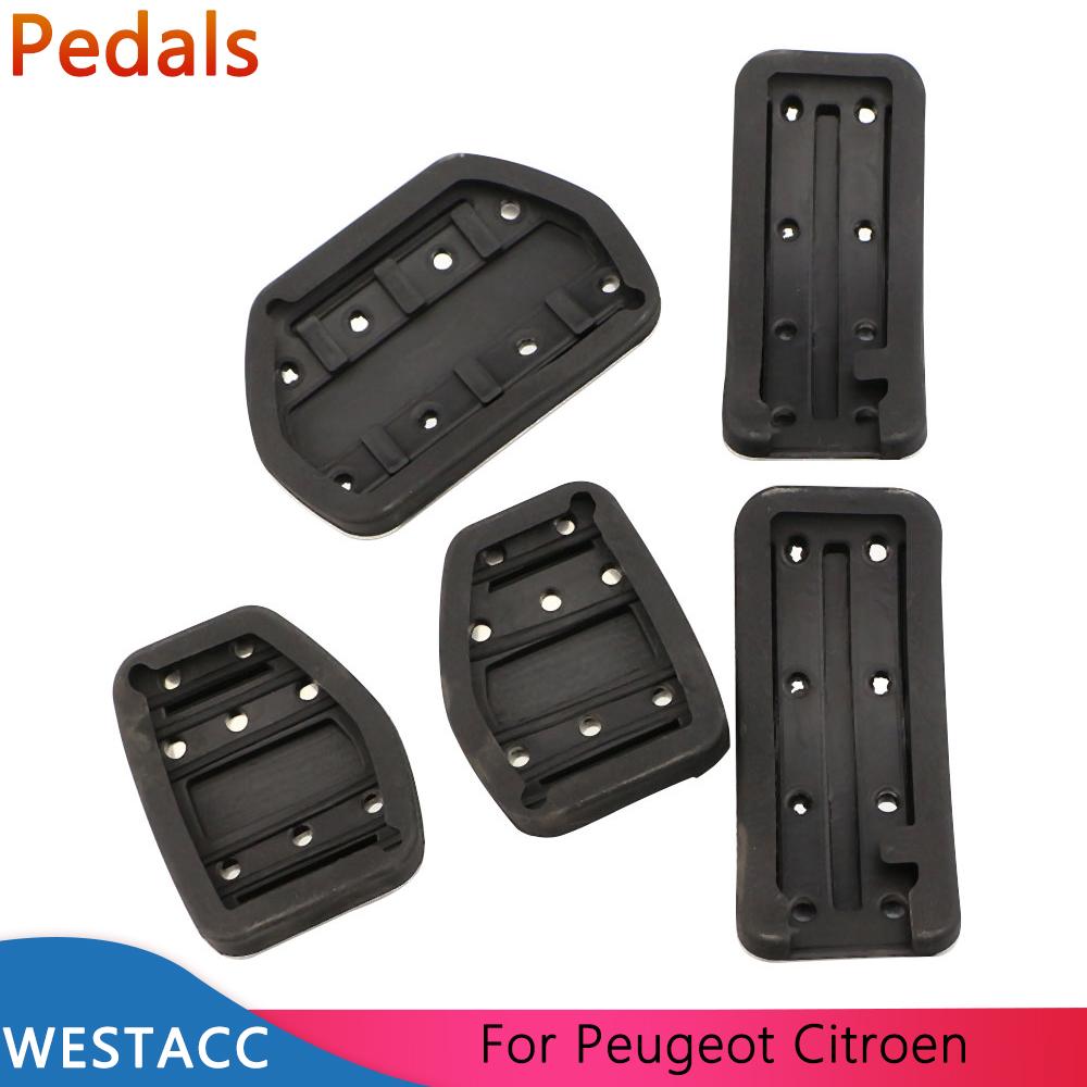 Pedale auto pentru Peugeot 207 301 307 208 2008 308 408 pentru CITROEN C3 C4 pentru DS 3 4 6 DS3 DS4 DS6 Capac pedală de frână pe gaz