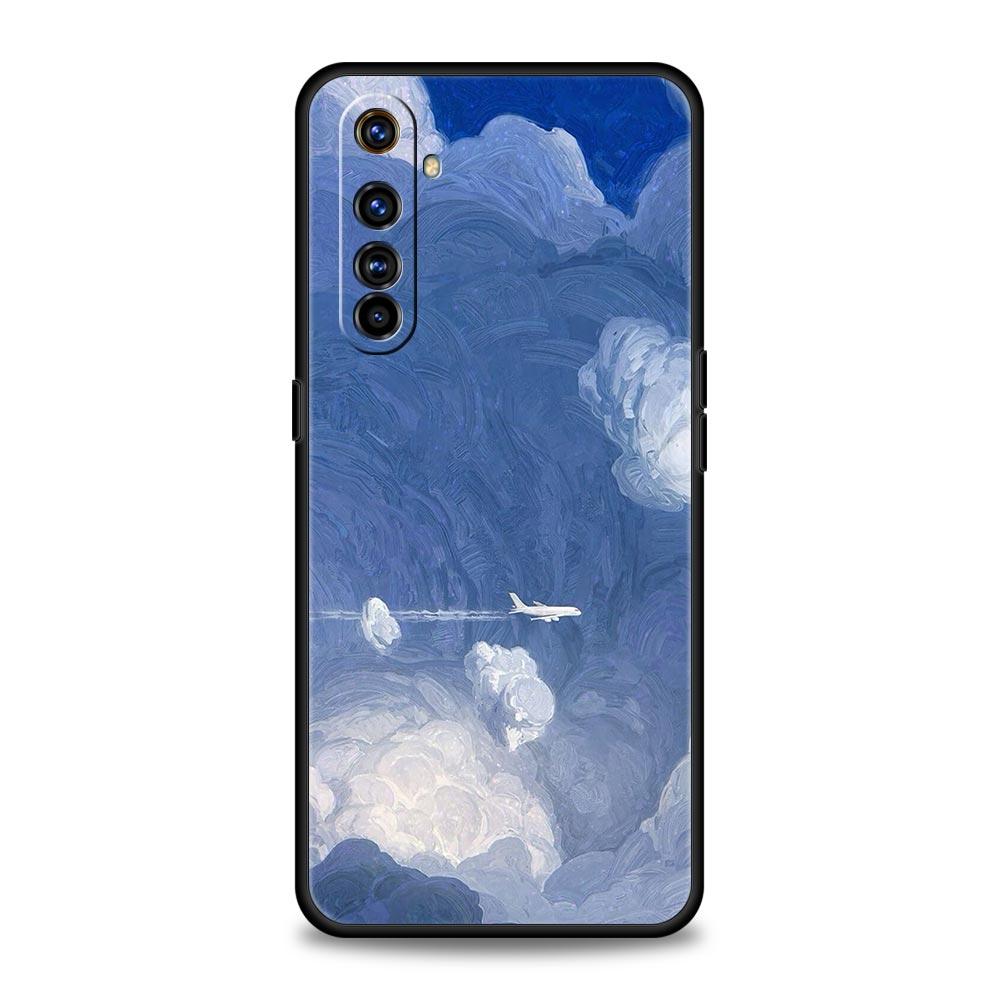 Aircraft Plane Airplane Phone Case For Realme 12 11 10 9 8 5G 7 6 GT5 GT3 GT2 Pro Plus C21 C11 C25 C35 For GT Neo 2 3 3T 5 Cover