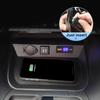 15W Car Wireless Charging Pad for Toyota RAV4 XA50 LE XLE XSE 2019~2025 Phone Fast Charger Plate Panel Tray Accessorie 2020 2021