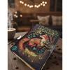 Journal Fox Leather Journal: Vintage Grimoire Blank Spell Book of Shadows
