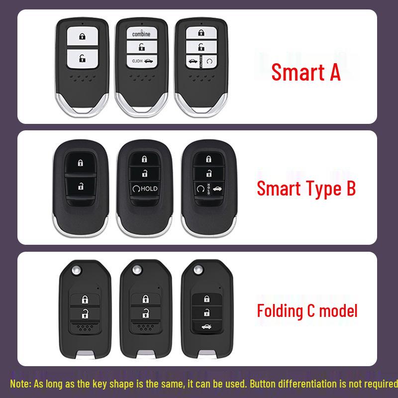 Ruiteng Key Case for 2025 Honda CRV, Civic, XR-V, Accord, Haoying, Binzhi, Xingge, Guandao