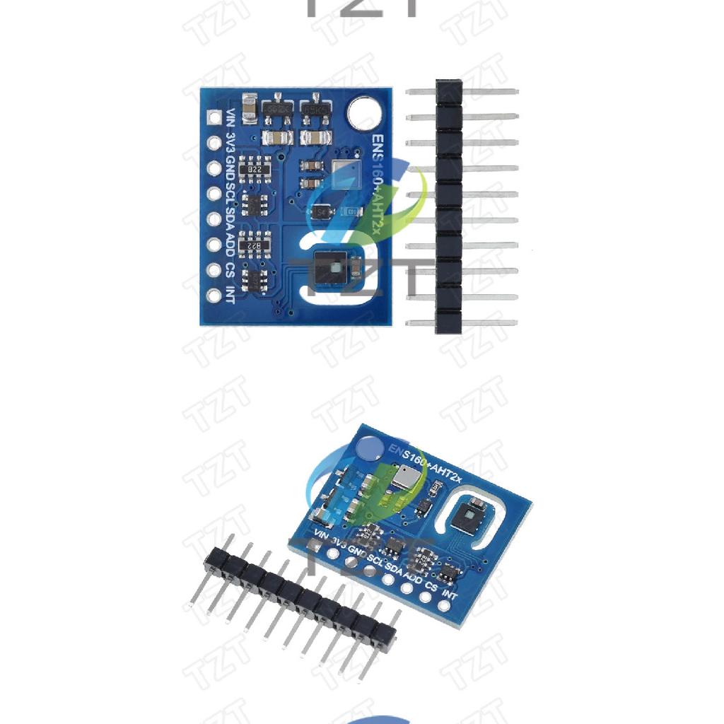 1/3PCS ENS160+AHT21 CARBON Dioxide CO2 eCO2 TVOC Air Quality And Temperature And humidity Sensors replace CCS811 For Arduino