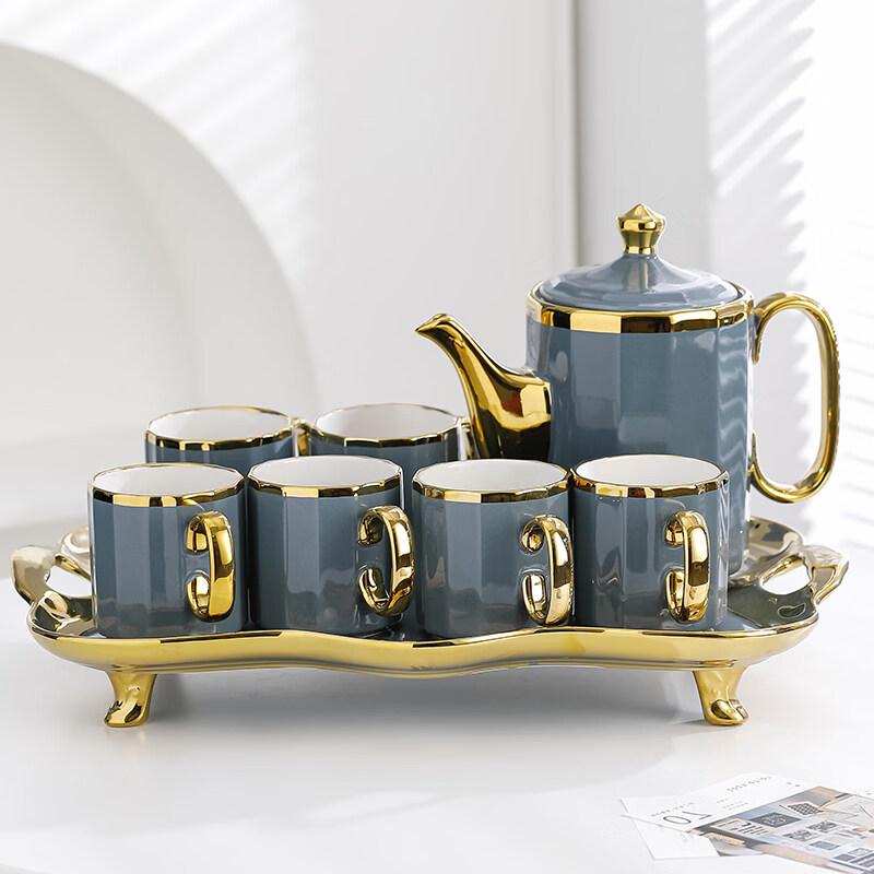 Naijiang 8-Piece Ceramic Tea Set