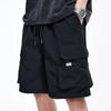Sommer Herren Overalls Kurz Stil Baggy Gerade Cropped Hosen