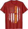Vintage Postal Worker American Flag US Postal Service Unisex T-Shirt