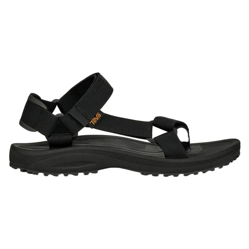 Teva Winsted sandals adjustable hook and loop straps Black