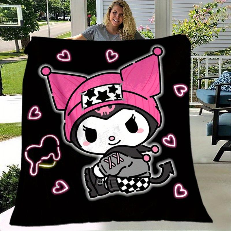 1pc. Cute Kawaii Cat Pink Hat Heart Home Office Outdoor Blanket Gift Ideaz0411262