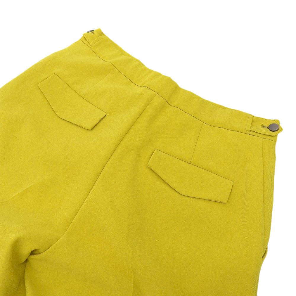 Grace Class Grace Class Double Cloth Tapered Pants Bottoms Women's Yellow Size 38 02223 11186-00 In Good Condition Bottoms 38 yellowUsed