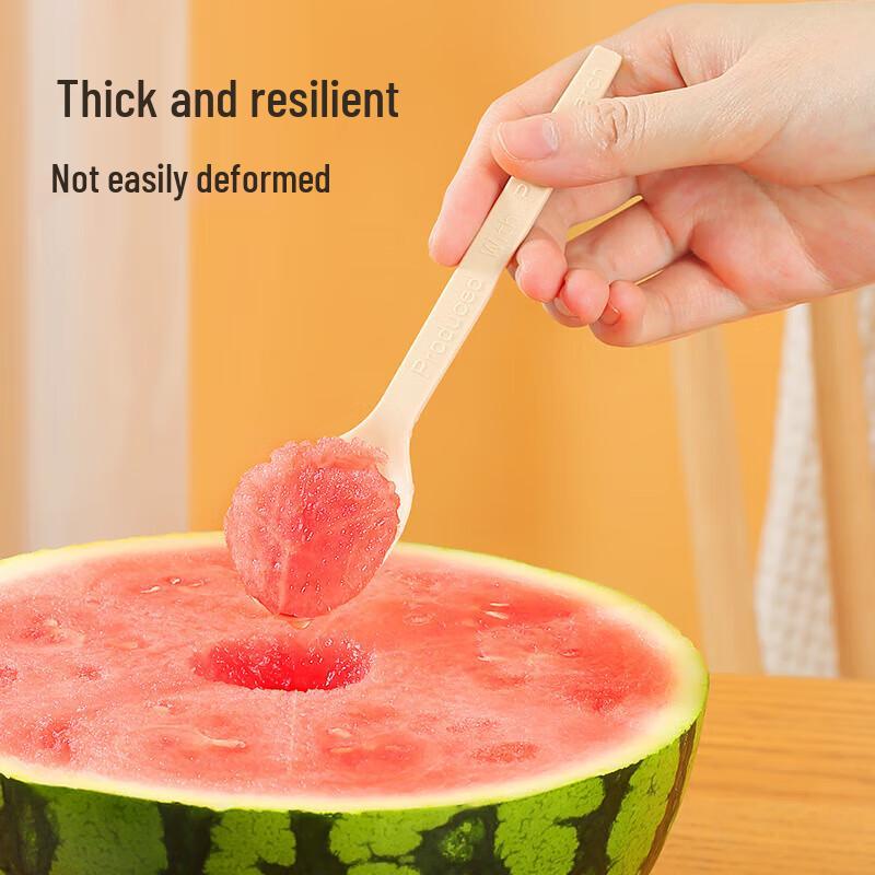 Meiliya Biodegradable Disposable Food Grade Spoons